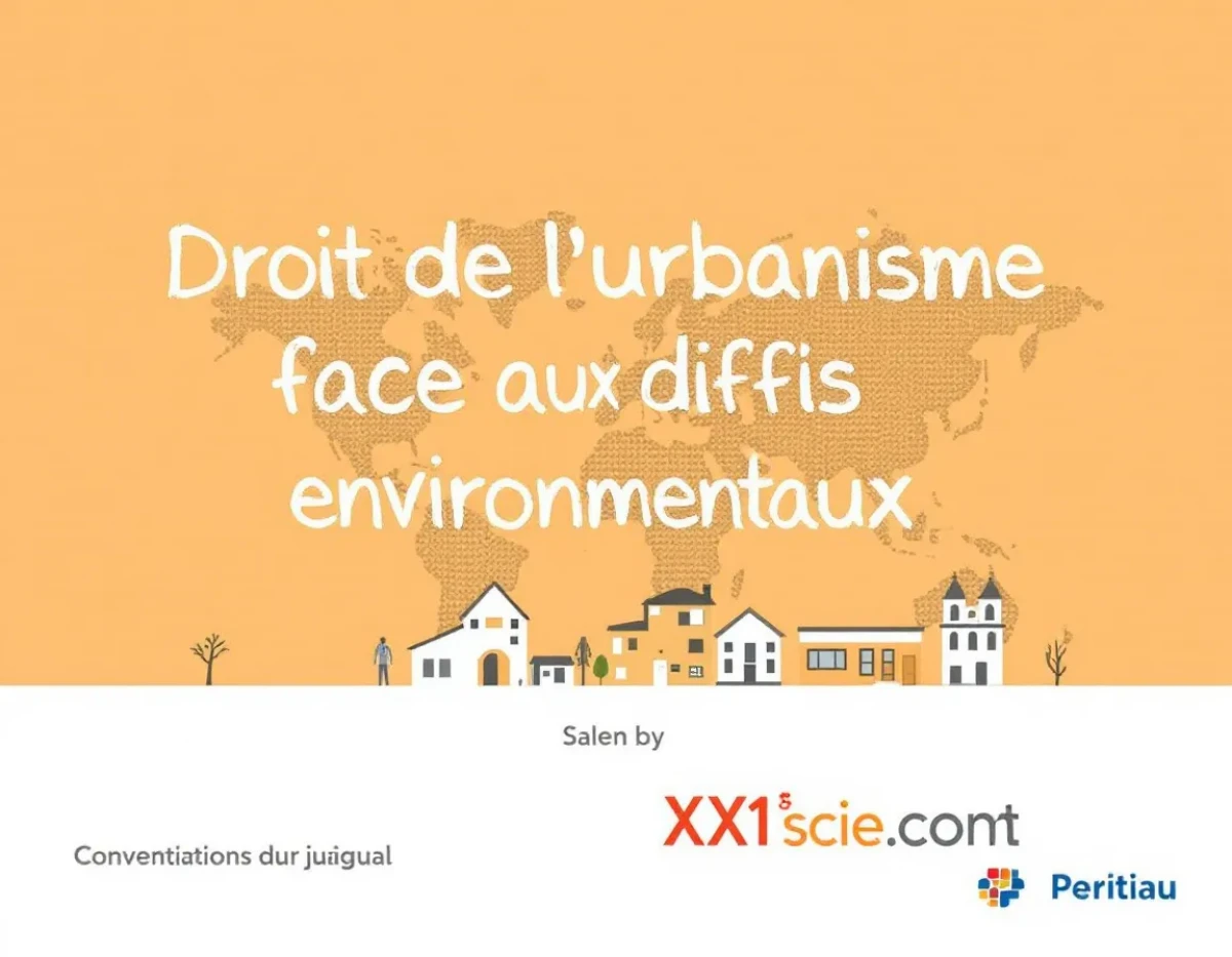 Droit de l'urbanisme face aux défis environnementaux : confrontation juridique du XXIe siècle